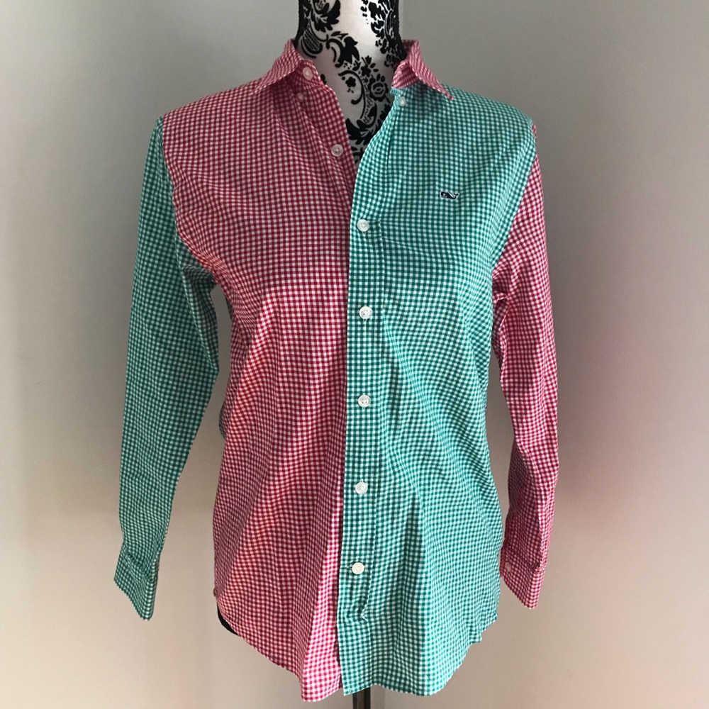 Vineyard Vines Holiday Button Down Shirt